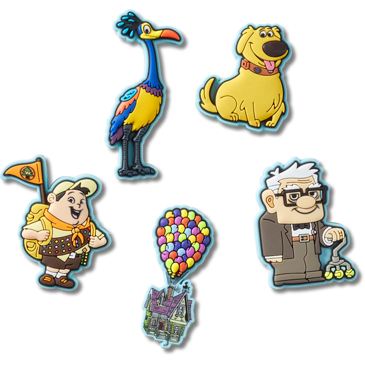 Women / Men / Kids Crocs - Pixar UP 5 Pck Jibbitz™ charms
