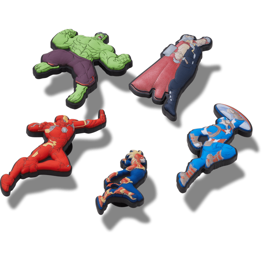 Women / Men / Kids Crocs - Avengers Heroes 5PCk Jibbitz™ charms