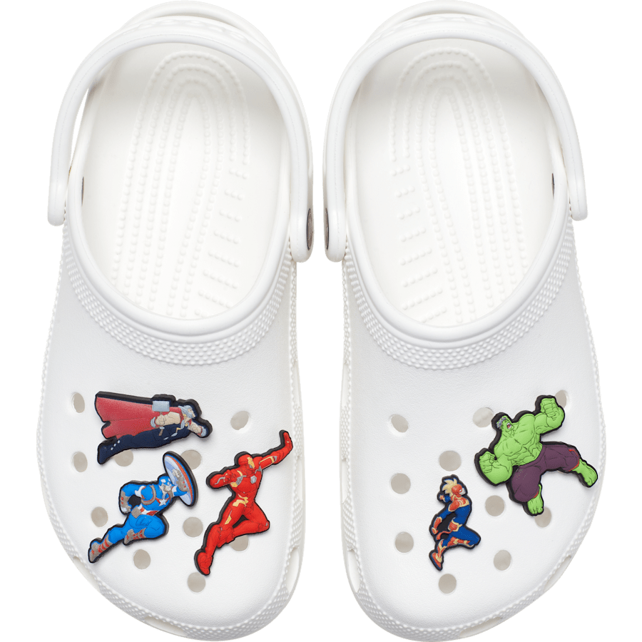 Women / Men / Kids Crocs - Avengers Heroes 5PCk Jibbitz™ charms