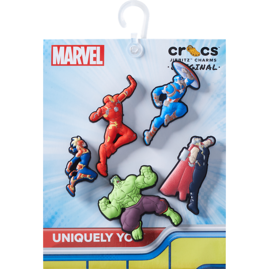 Women / Men / Kids Crocs - Avengers Heroes 5PCk Jibbitz™ charms