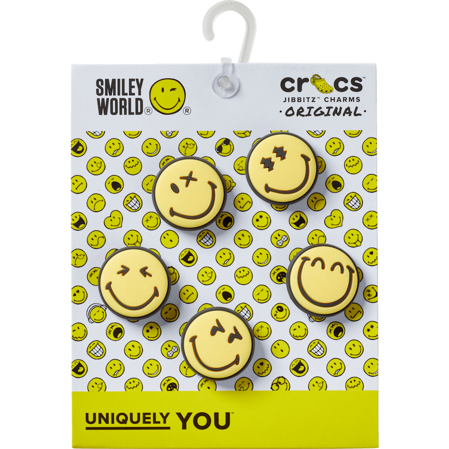 Women / Men Crocs - Smileyworld 5Pck Jibbitz™ charms