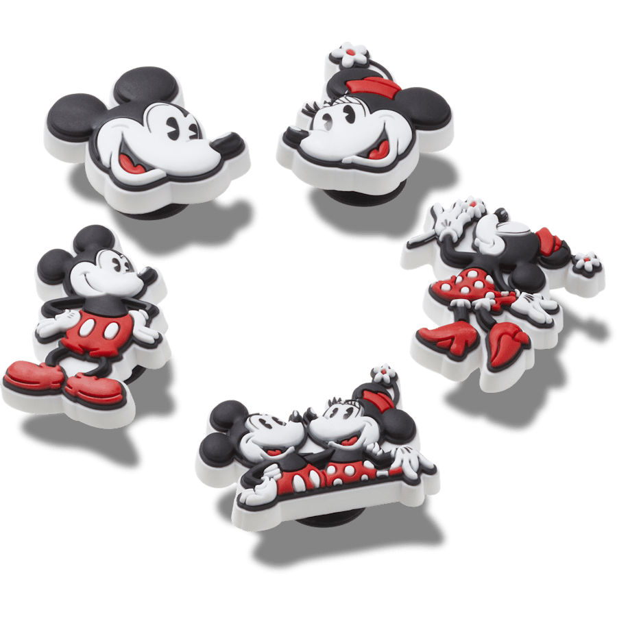 Women / Men / Kids Crocs - Mickey and Minnie PVC 5 Pack Jibbitz™ charms