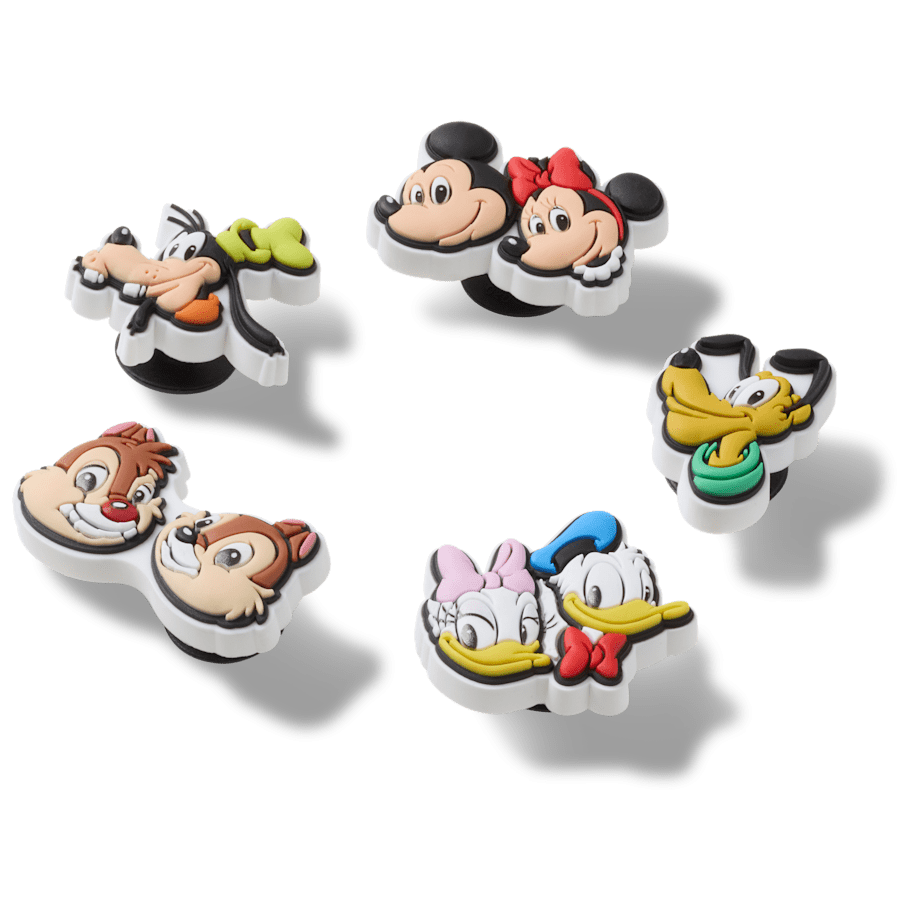 Women / Men / Kids Crocs - Mickey and Friends PVC 5 Pack Jibbitz™ charms