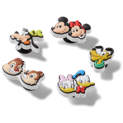 Women / Men / Kids Crocs - Mickey and Friends PVC 5 Pack Jibbitz™ charms