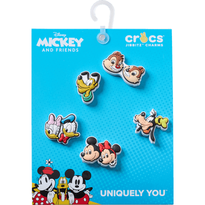 Women / Men / Kids Crocs - Mickey and Friends PVC 5 Pack Jibbitz™ charms