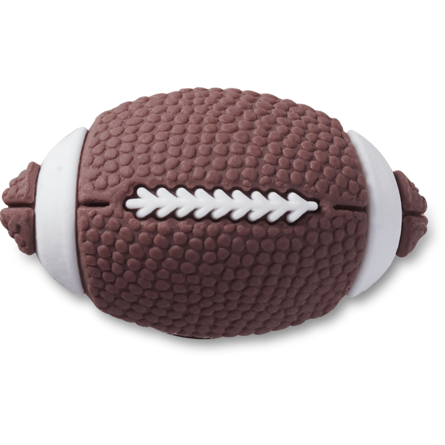 Women / Men Crocs - Textured Football Jibbitz™ charms