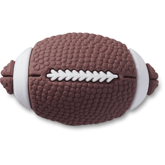 Women / Men Crocs - Textured Football Jibbitz™ charms
