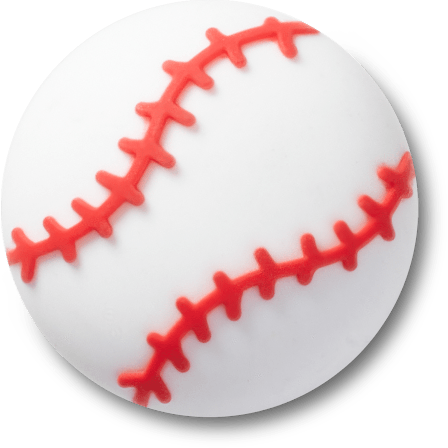 Women / Men Crocs - Textured Baseball Jibbitz™ charms