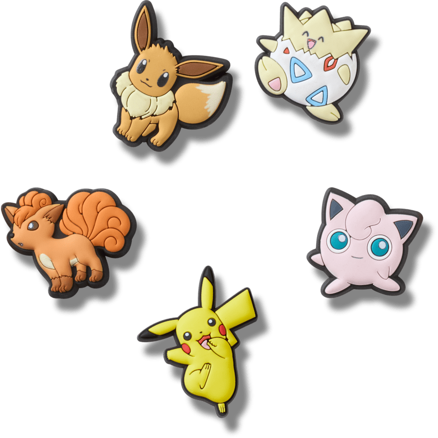 Women / Men Crocs - Pokemon Character 5 Pck Jibbitz™ charms