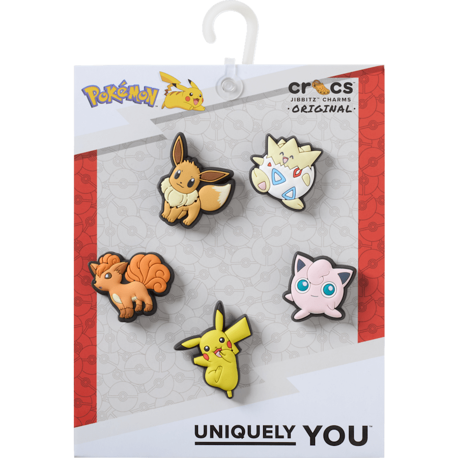 Women / Men Crocs - Pokemon Character 5 Pck Jibbitz™ charms