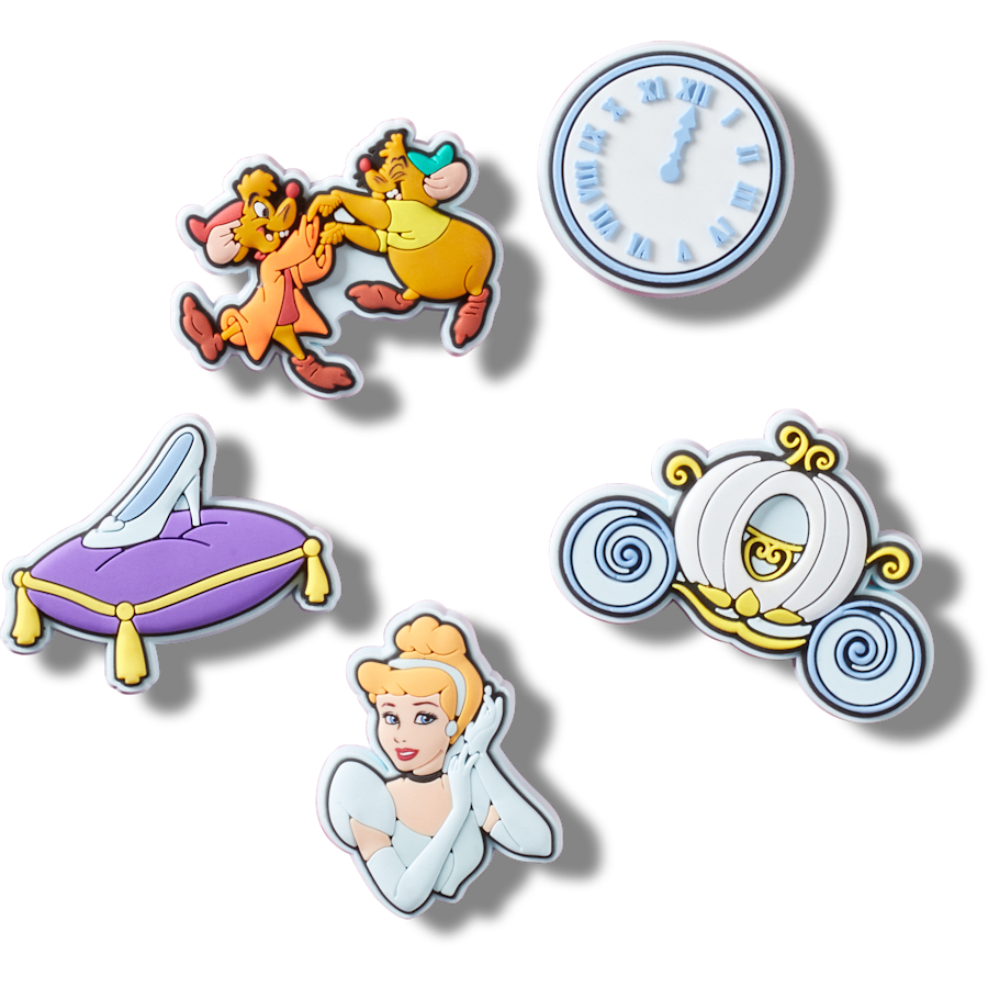 Women / Men / Kids Crocs - Cinderella 5 Pack Jibbitz™ charms
