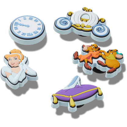 Women / Men / Kids Crocs - Cinderella 5 Pack Jibbitz™ charms