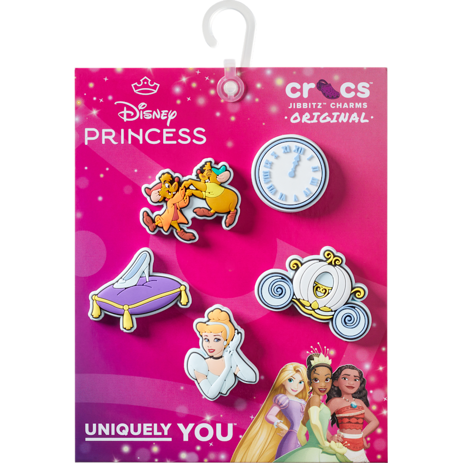 Women / Men / Kids Crocs - Cinderella 5 Pack Jibbitz™ charms