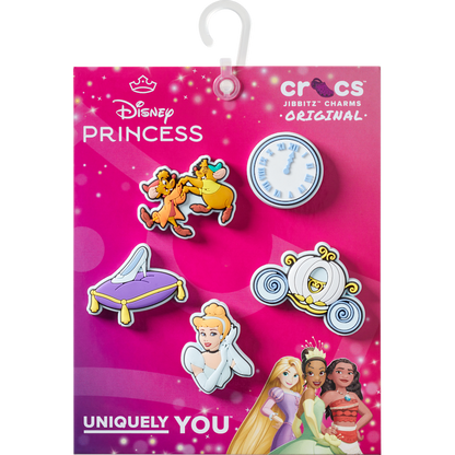 Women / Men / Kids Crocs - Cinderella 5 Pack Jibbitz™ charms