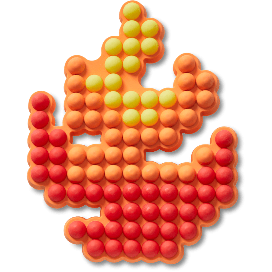 Women / Men Crocs - Beaded Flame Jibbitz™ charms
