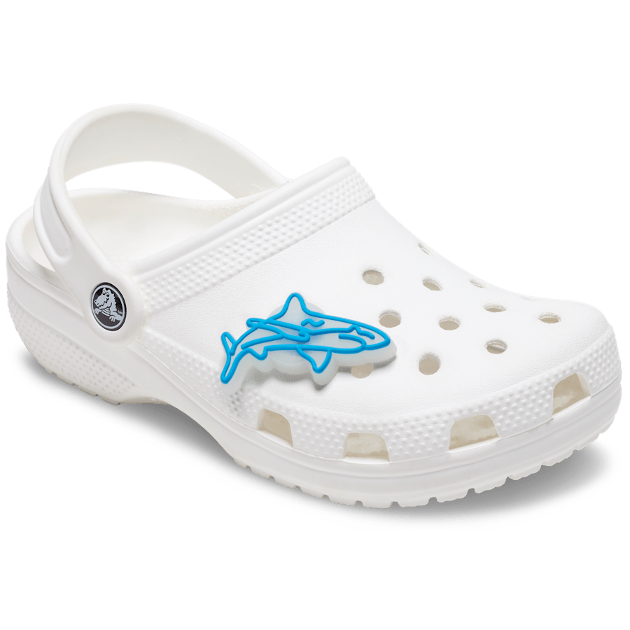 Women / Men Crocs - Lights Up Shark Jibbitz™ charms