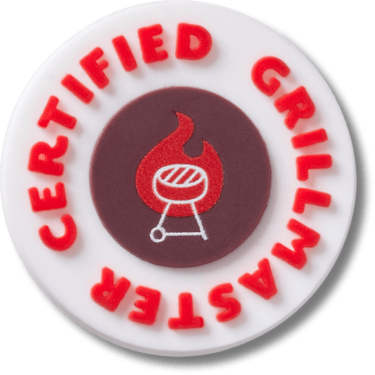 Women / Men Crocs - Certified Grill Master Badge Jibbitz™ charms