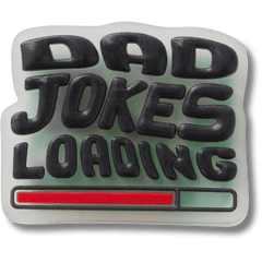 Crocs Dad Jokes Loading Jibbitz™ charms Women|Men|Jibbitz™ Charms