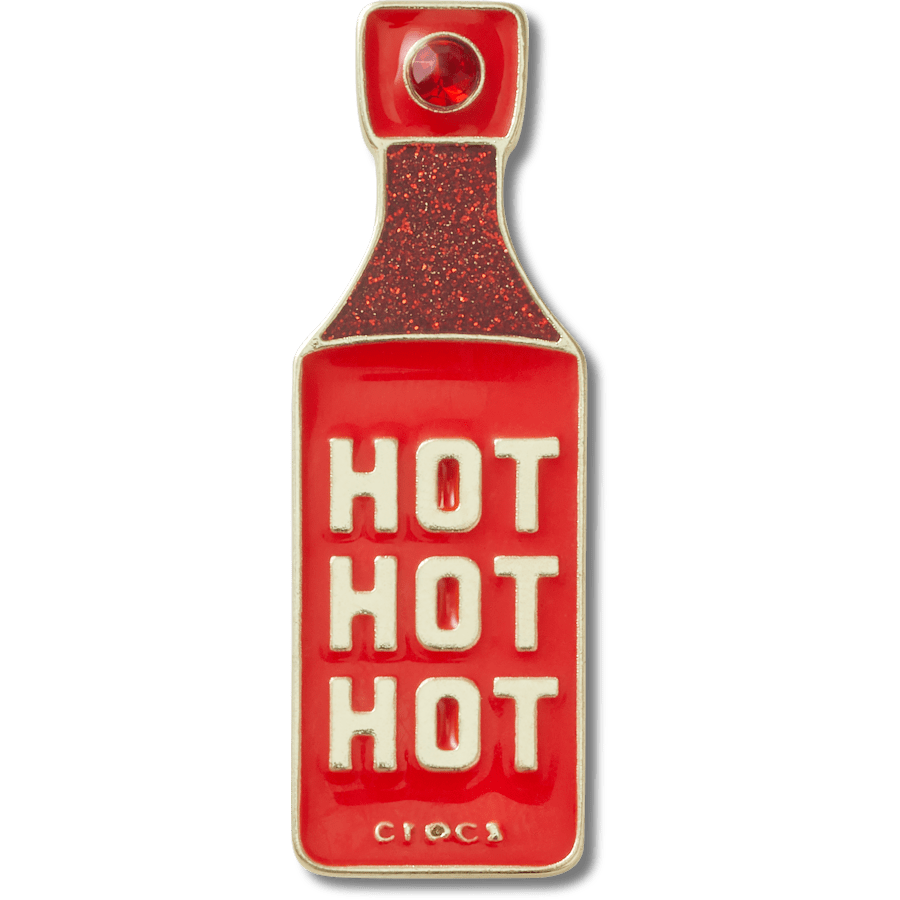 Women / Men Crocs - Gold Hot Hot Hot Sauce Jibbitz™ charms