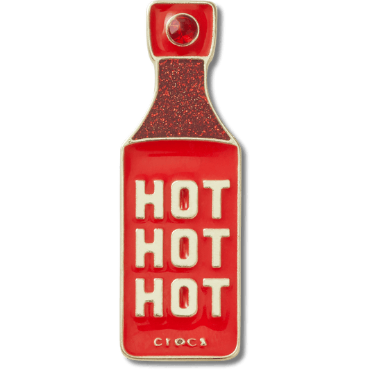 Women / Men Crocs - Gold Hot Hot Hot Sauce Jibbitz™ charms