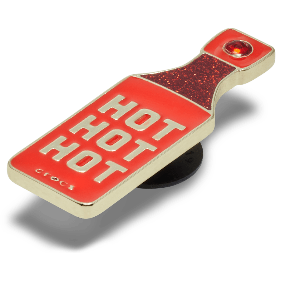 Women / Men Crocs - Gold Hot Hot Hot Sauce Jibbitz™ charms