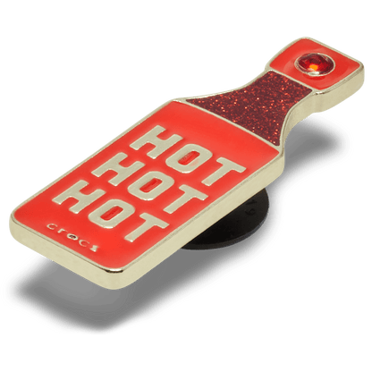 Women / Men Crocs - Gold Hot Hot Hot Sauce Jibbitz™ charms