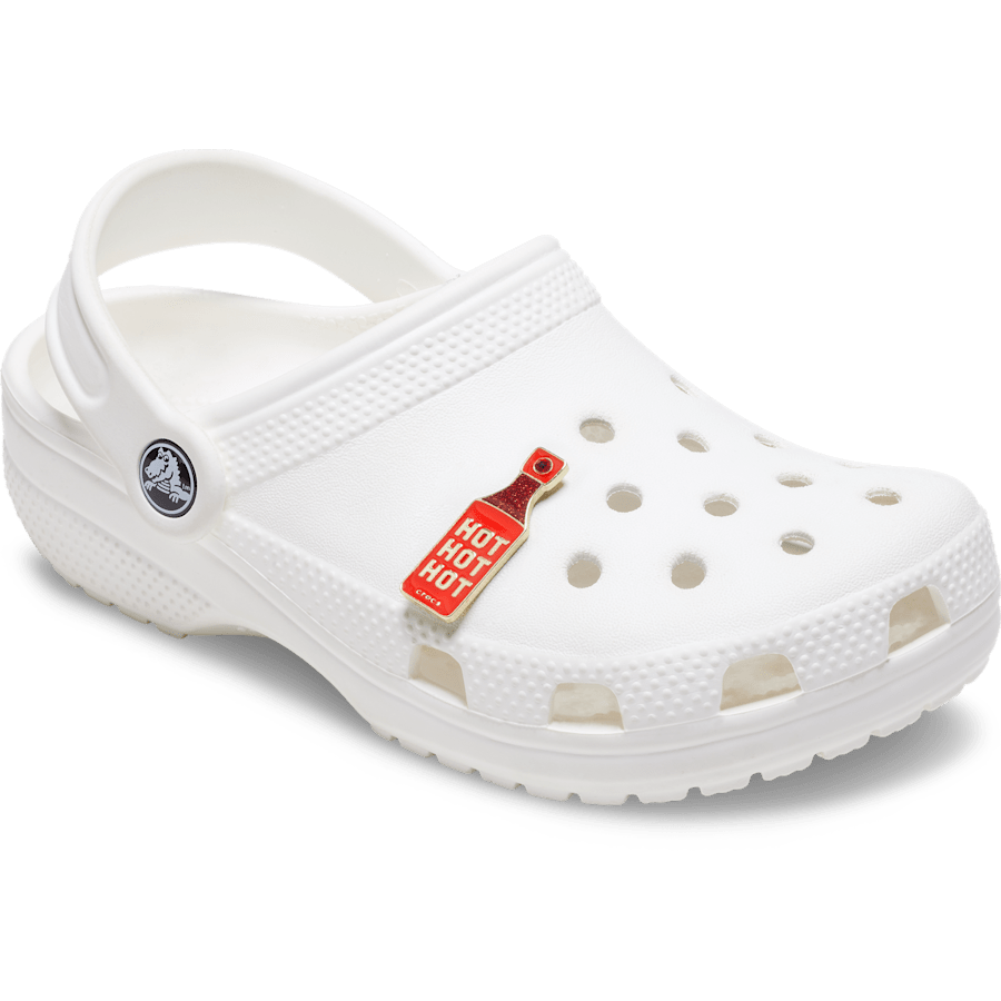 Women / Men Crocs - Gold Hot Hot Hot Sauce Jibbitz™ charms