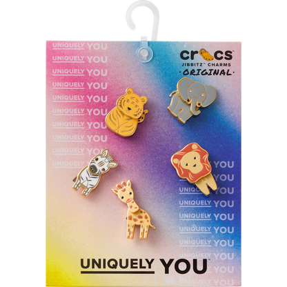 Women / Men Crocs - Enamel Safari 5 Pack Jibbitz™ charms