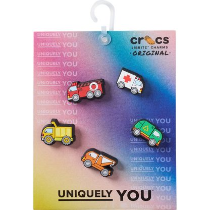 Women / Men Crocs - Tiny Work Trucks 5 Pack Jibbitz™ charms