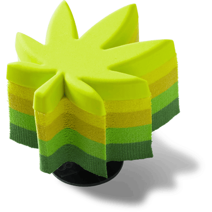 Women / Men Crocs - Stacked Hemp Leaf Jibbitz™ charms