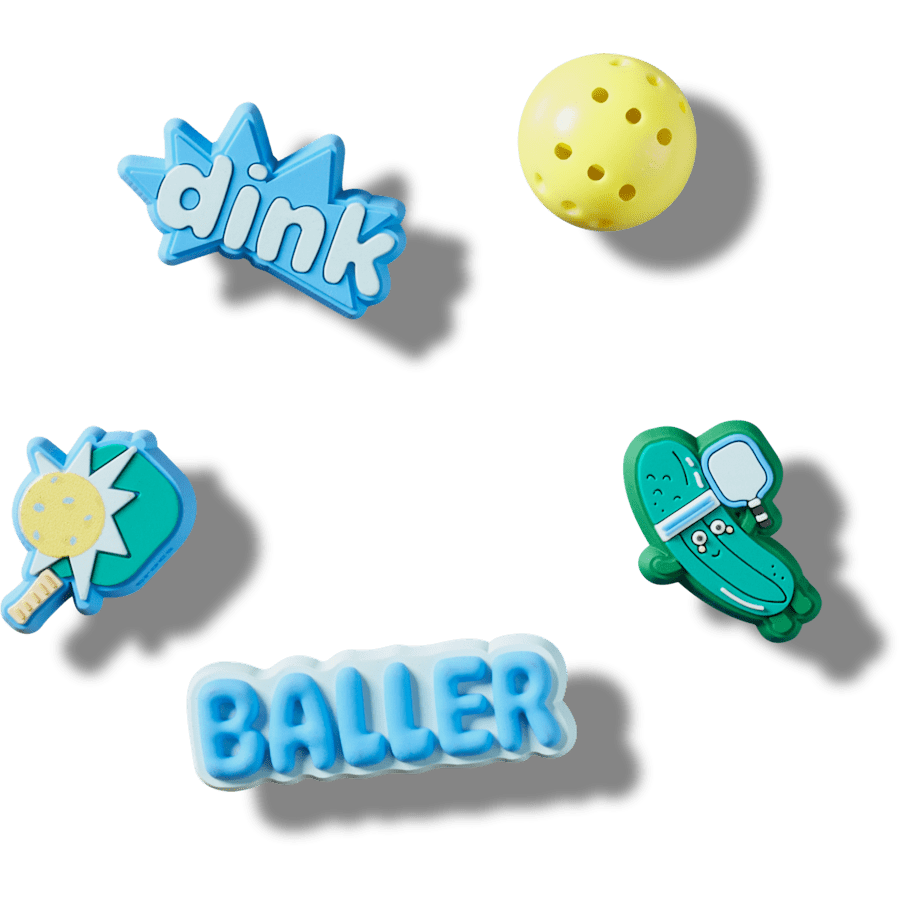 Women / Men Crocs - Pickle Ball 5 Pack Jibbitz™ charms