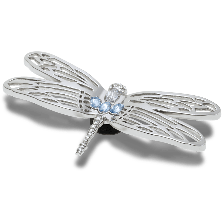 Women / Men Crocs - Silver Dragonfly Jibbitz™ charms