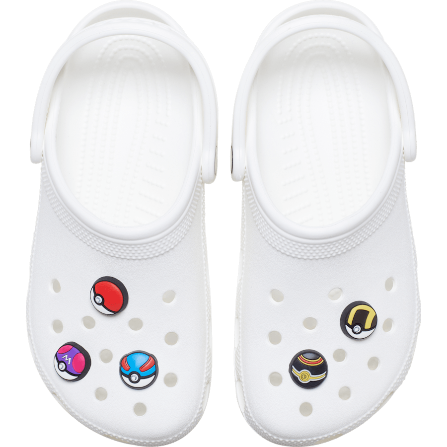 Women / Men / Kids Crocs - Poke Ball 5 Pack Jibbitz™ charms