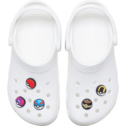 Women / Men / Kids Crocs - Poke Ball 5 Pack Jibbitz™ charms