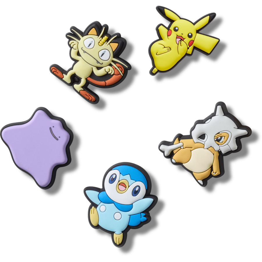 Women / Men / Kids Crocs - Pokemon Variety 5 Pck Jibbitz™ charms