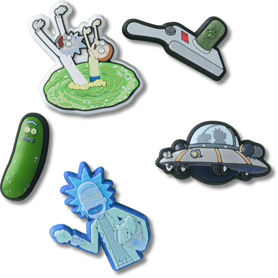 Women / Men Crocs - Rick and Morty 5 Pack Jibbitz™ charms