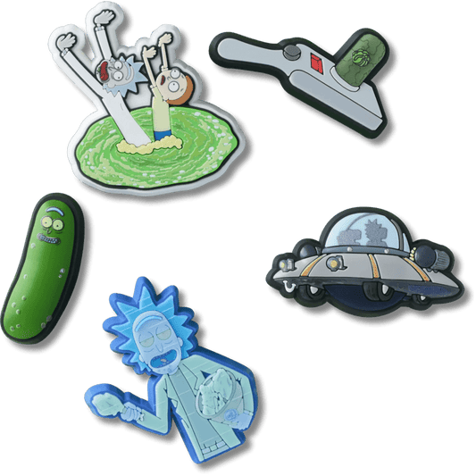 Women / Men Crocs - Rick and Morty 5 Pack Jibbitz™ charms