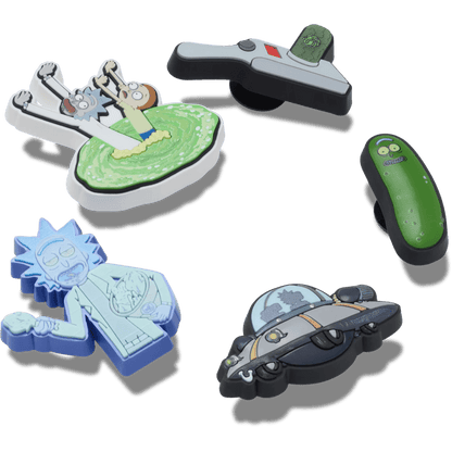 Women / Men Crocs - Rick and Morty 5 Pack Jibbitz™ charms