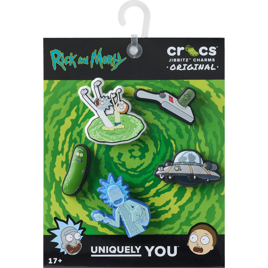 Women / Men Crocs - Rick and Morty 5 Pack Jibbitz™ charms