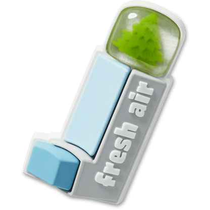 Women / Men Crocs - Dimensional Fresh Air Inhaler Jibbitz™ charms