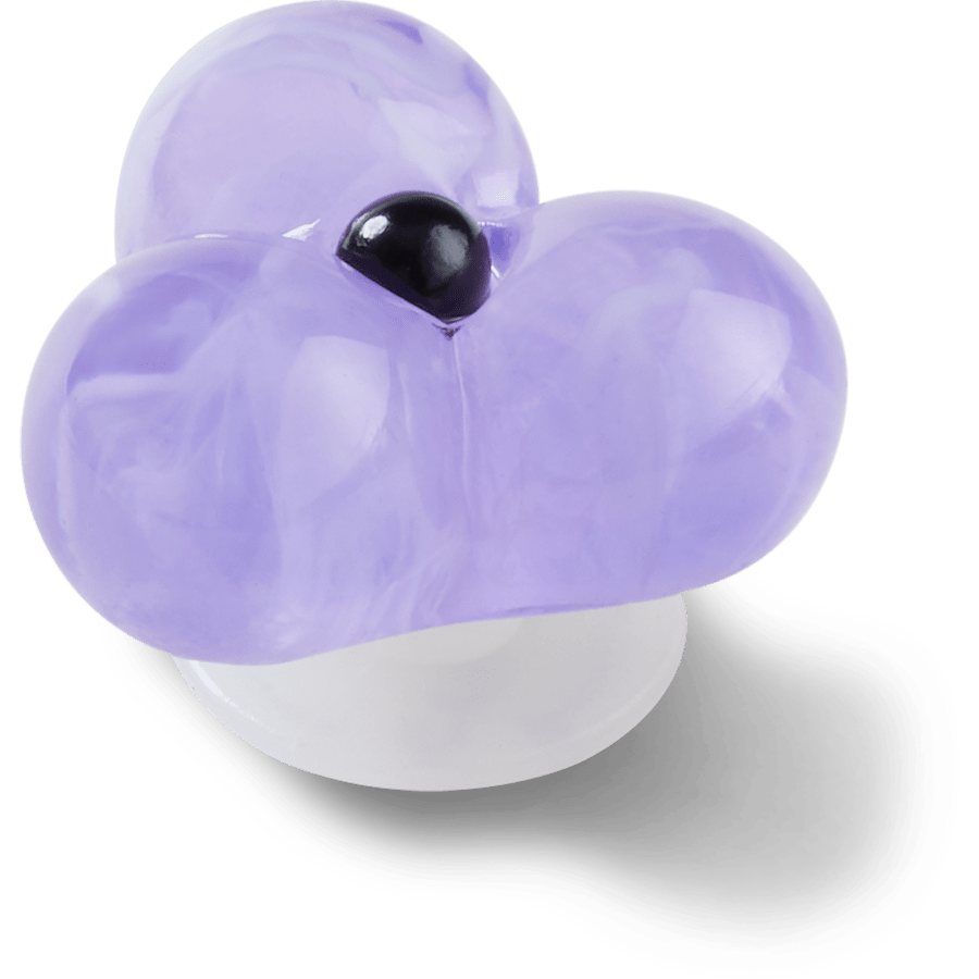 Women / Men Crocs - Expressive Floral Purple Jibbitz™ charms