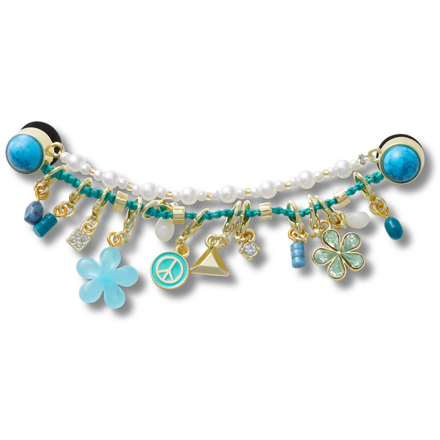 Women / Men / Kids Crocs - Blue Adjustable Charm Chain Jibbitz™ charms