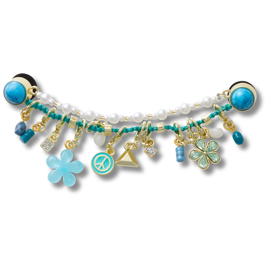 Women / Men / Kids Crocs - Blue Adjustable Charm Chain Jibbitz™ charms