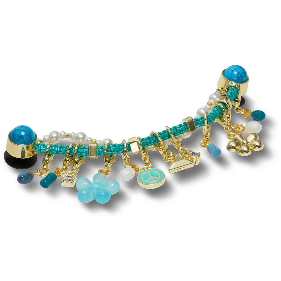 Women / Men / Kids Crocs - Blue Adjustable Charm Chain Jibbitz™ charms