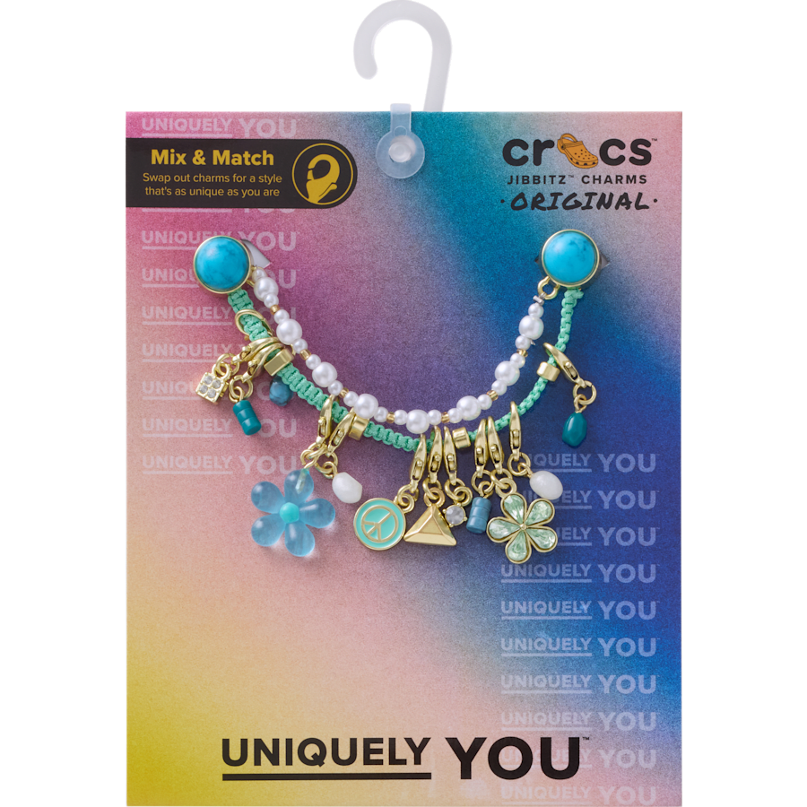 Women / Men / Kids Crocs - Blue Adjustable Charm Chain Jibbitz™ charms