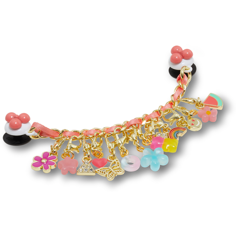 Women / Men / Kids Crocs - Pink Adjustable Charm Chain Jibbitz™ charms