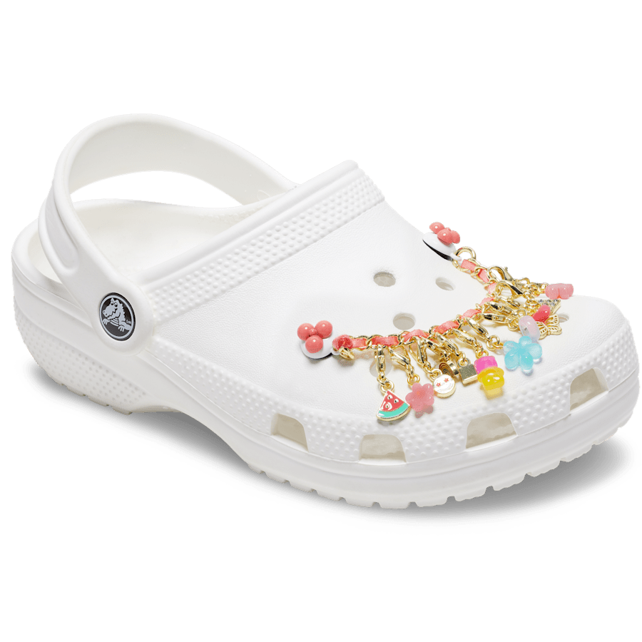 Women / Men / Kids Crocs - Pink Adjustable Charm Chain Jibbitz™ charms