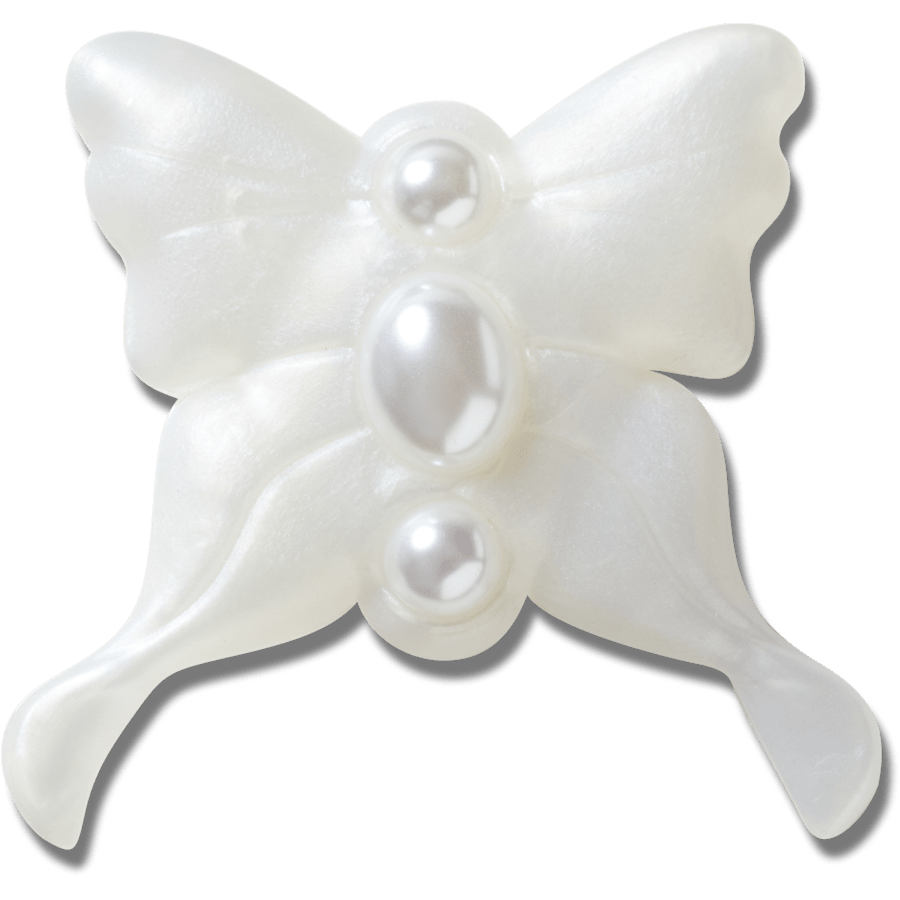 Women / Men Crocs - Meta Jelly White Butterfly Jibbitz™ charms