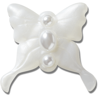 Women / Men Crocs - Meta Jelly White Butterfly Jibbitz™ charms