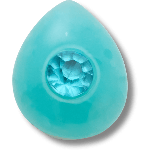 Women / Men Crocs - Aquamarine March Birthstone Collection Jibbitz™ charms
